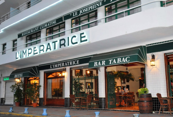 Hôtel l'impératrice façade Hôtel l'impératrice façade